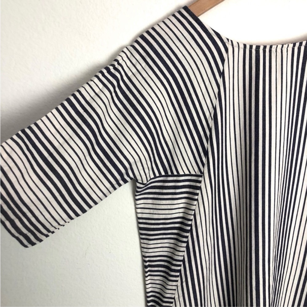 AND Mixed Stripe Cotton Shift Dress - Picture 10 of 12